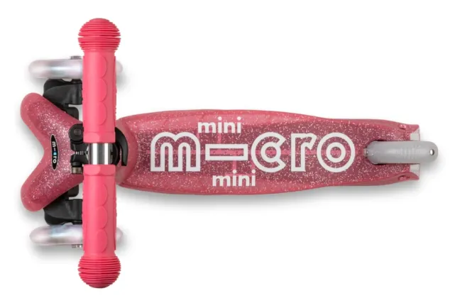Micro Scooter mini micro deluxe fairy glitter LED pink