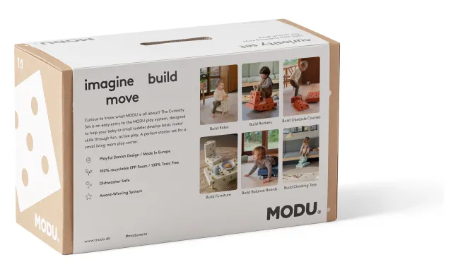 MODU® Curiosity Set Konstruktionsspielzeug dunkelblau/hellblau