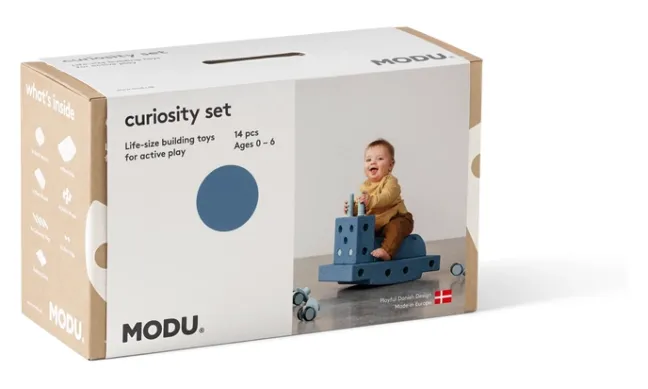 MODU® Curiosity Set Konstruktionsspielzeug dunkelblau/hellblau
