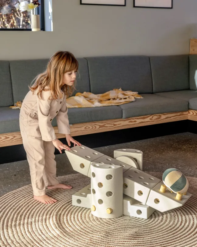 MODU® Dreamer Set Konstruktionsspielzeug sand/gelb