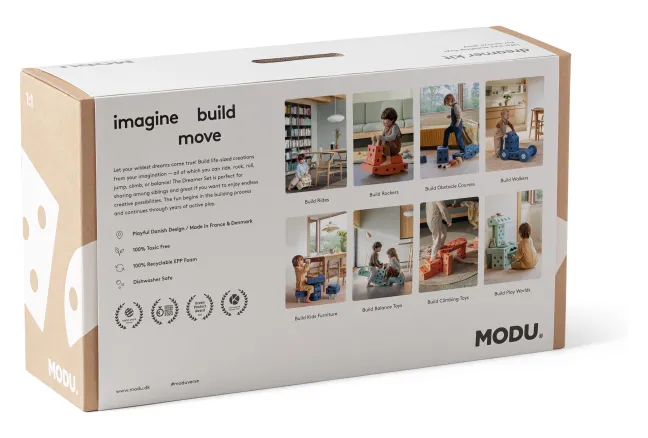 MODU® Dreamer Set Konstruktionsspielzeug sand/gelb