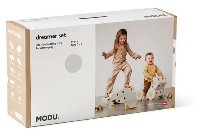 MODU® Dreamer Set Konstruktionsspielzeug sand/gelb