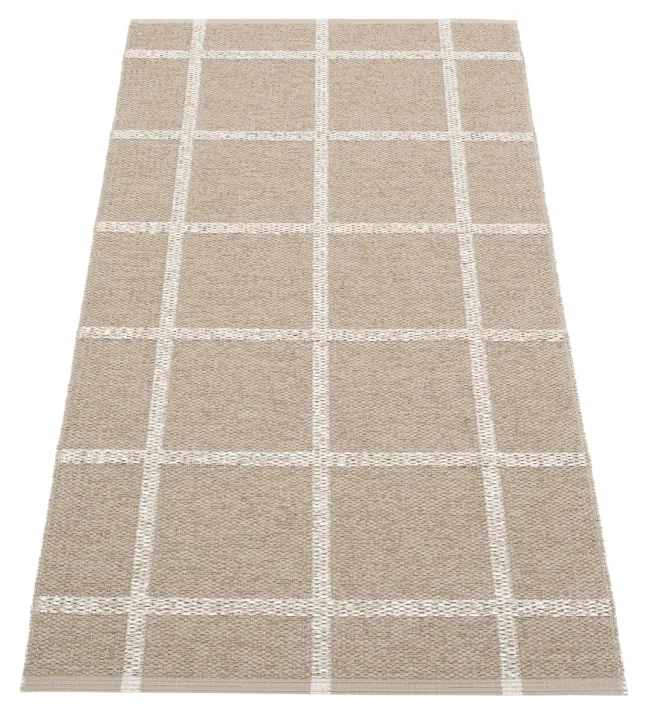Pappelina Teppich Ada Dark Linen/Stone Metallic 70 x 150 cm AD9G715 Sale