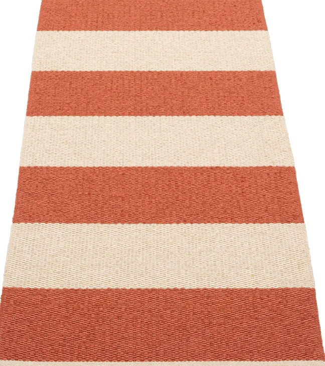 Pappelina Teppich Bob Brick Vanilla 70 x 150 cm BO4C715