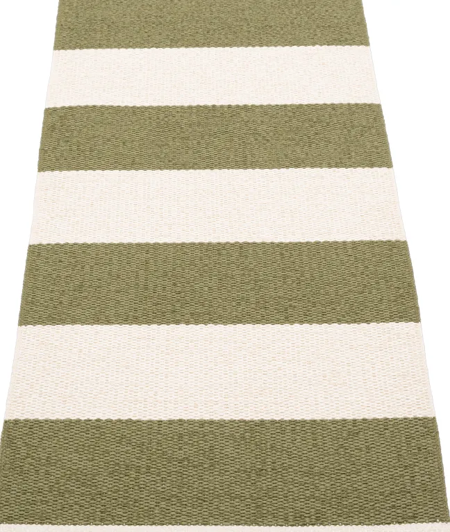 Pappelina Teppich Bob Pine Vanilla 70 x 150 cm BO1N715
