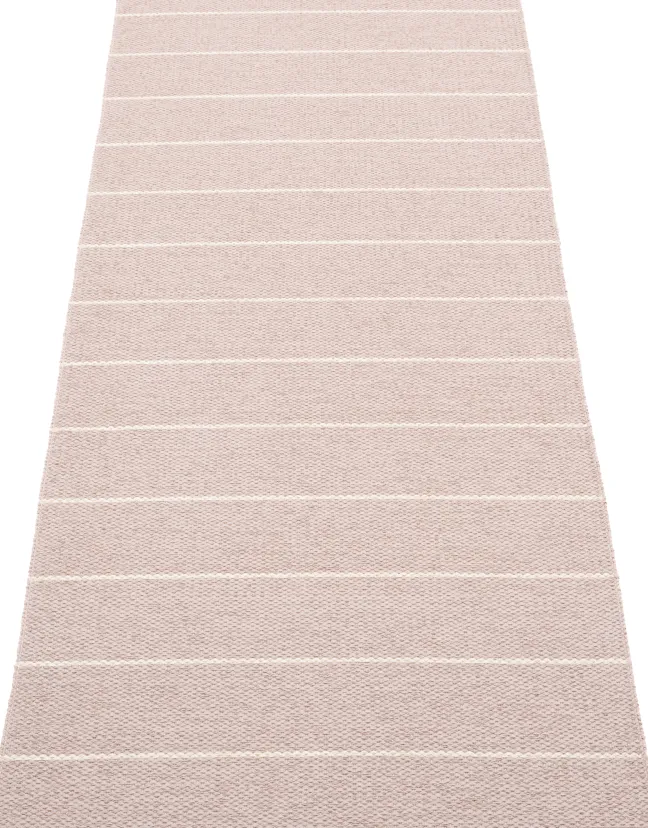 Pappelina Teppich Carl Pale Rose Pearl Pink 70 x 180cm CA7A718
