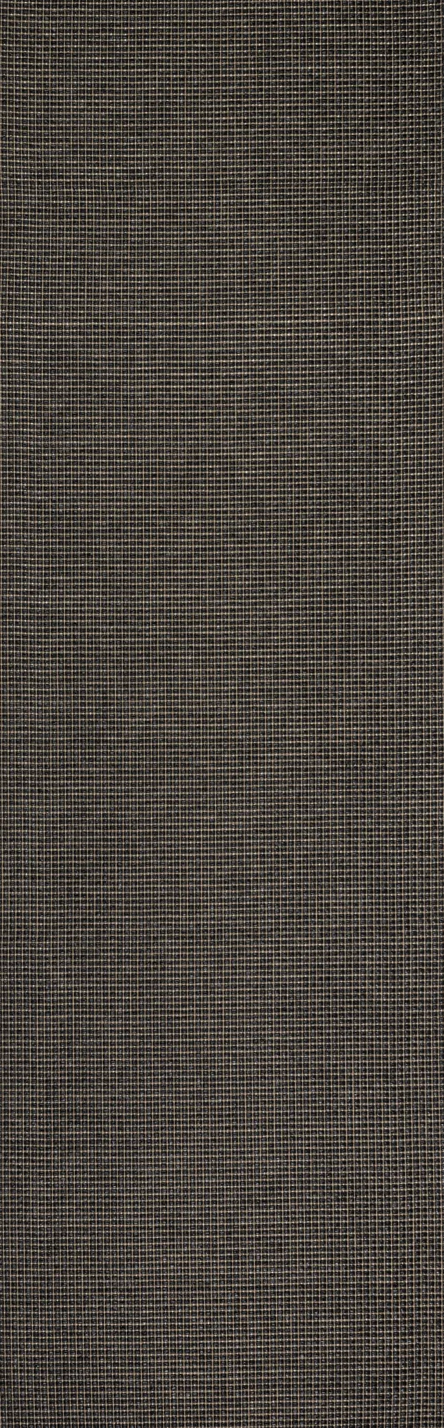 Pappelina Teppich Emm Black/Linen Metallic 70 x 240 cm EMMX724