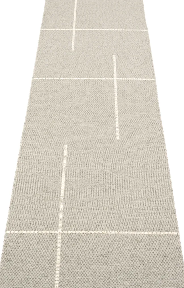 Pappelina Teppich Fred Linen Vanilla 70 x 270 cm FR9F727