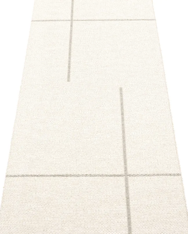Pappelina Teppich Fred Linen Vanilla 70 x 180 cm FR9F718