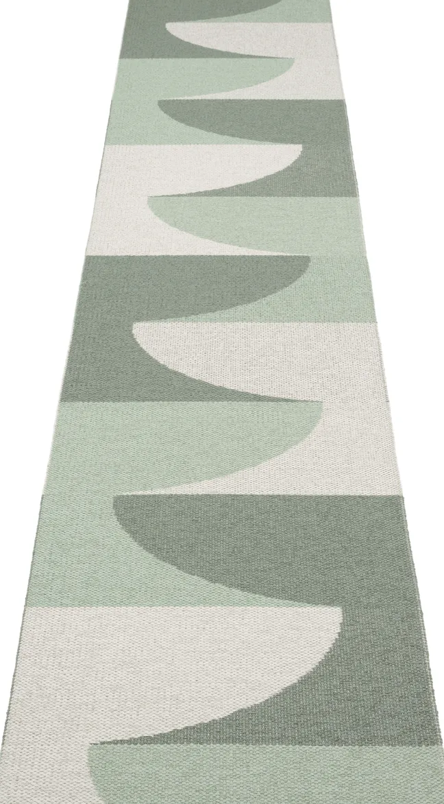 Pappelina Teppich HILL Army 70 x 360 cm HI1G736