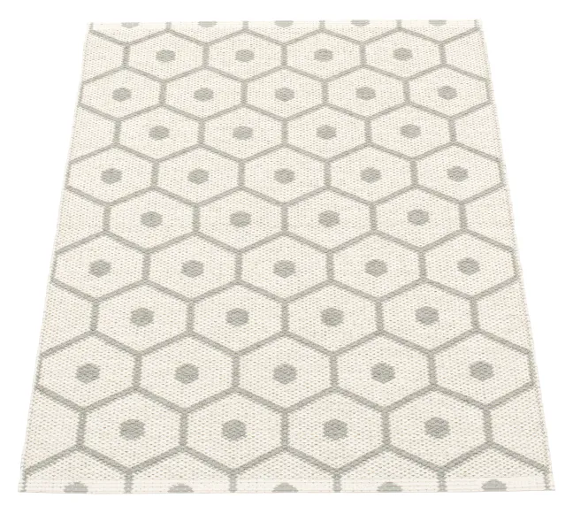 Pappelina Teppich Honey Warm grey Vanilla 70 x 100 cm HO9710