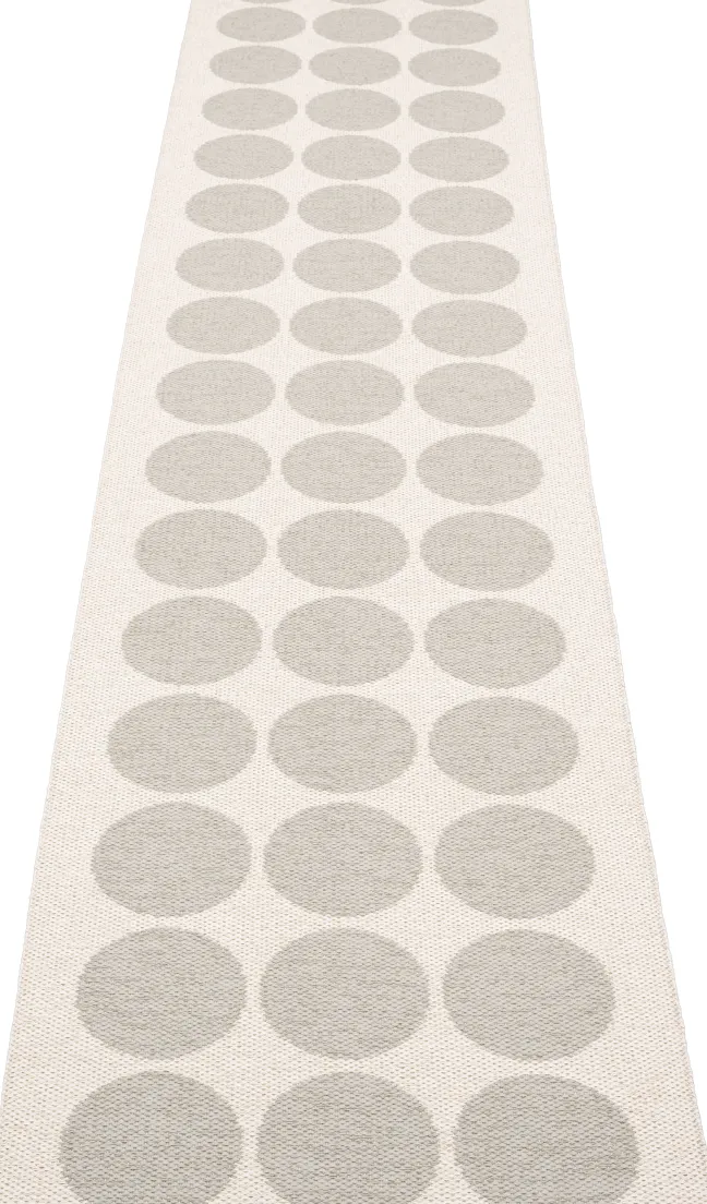 Pappelina Teppich Hugo Linen Vanilla 70 x 320 cm HU9F732