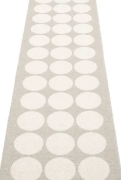 Pappelina Teppich Hugo Linen Vanilla 70 x 240 cm HU9F724