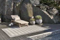 Pappelina Teppich Hugo Walnut Linen 70 x 400 cm HU6K740