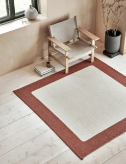 Pappelina Teppich Ilda Brick Vanilla 70 x 120 cm IL4C712