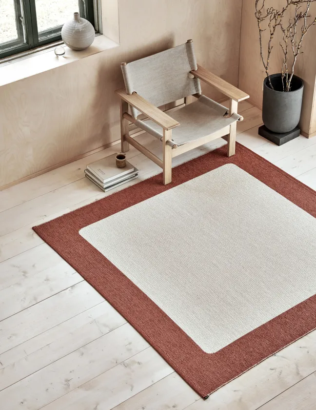 Pappelina Teppich Ilda Brick Vanilla 70 x 120 cm IL4C712