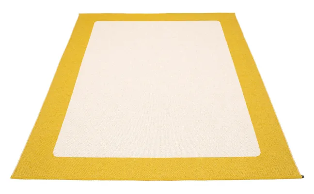Pappelina Teppich Ilda Mustard Vanilla 180 x 260 cm IL51826