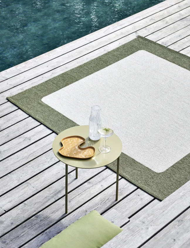 Pappelina Teppich Ilda Pine Vanilla 70 x 180 cm IL1N718