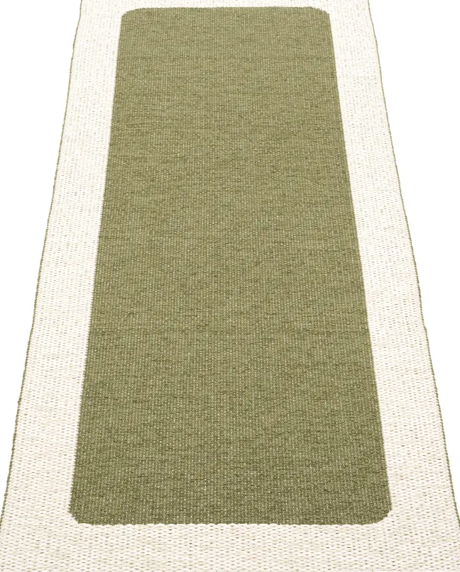 Pappelina Teppich Ilda Pine Vanilla 70 x 180 cm IL1N718