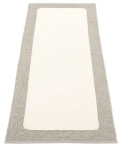 Pappelina Teppich Ilda Warm Grey Vanilla 70 x 180 cm IL9D718