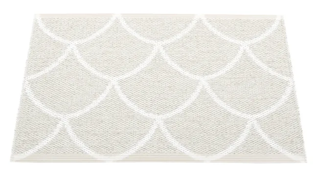 Pappelina Teppich Kotte Fossil Grey/White 70 x 50 cm KE9B705