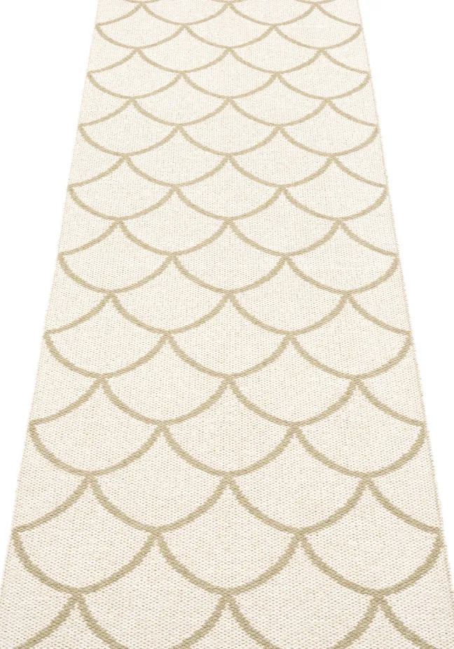 Pappelina Teppich Kotte Sand/Vanilla 70 x 225 cm KE6G722