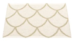 Pappelina Teppich Kotte Sand/Vanilla 70 x 50 cm KE6G705