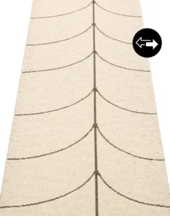 Pappelina Teppich LEIF Dark Brown 70 x 360cm LE6F736