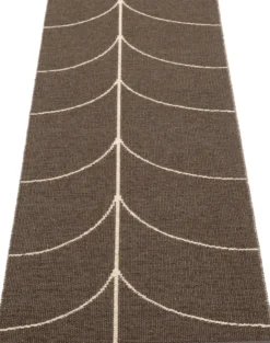 Pappelina Teppich LEIF Dark Brown 70 x 180cm LE6F718