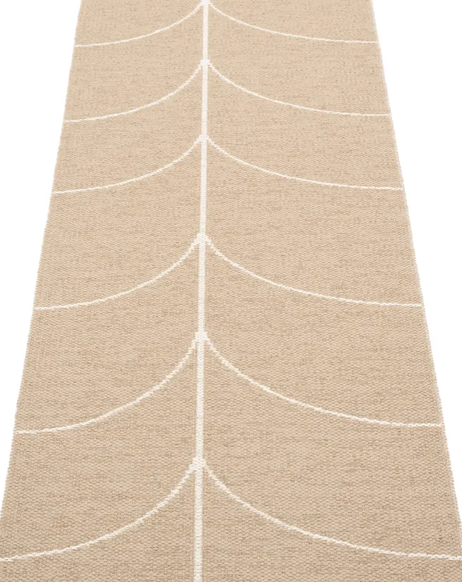 Pappelina Teppich LEIF Light Nougat 70 x 180cm LE6H718