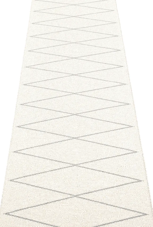 Pappelina Teppich Max Grey/Vanilla 70 x 240 cm MX9724