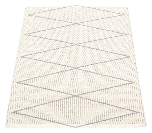 Pappelina Teppich Max Grey/Vanilla 70 x 100 cm MX9710