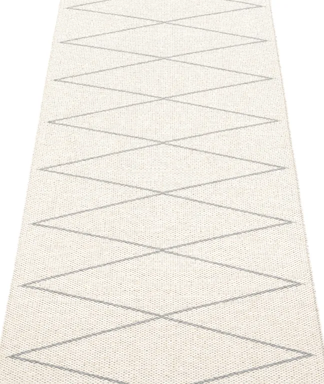 Pappelina Teppich Max Grey/Vanilla 70 x 160 cm MX9716