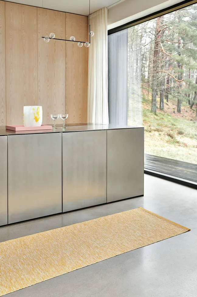 Pappelina Teppich Sam Mustard/Cream 70 x 90 cm SAM5709