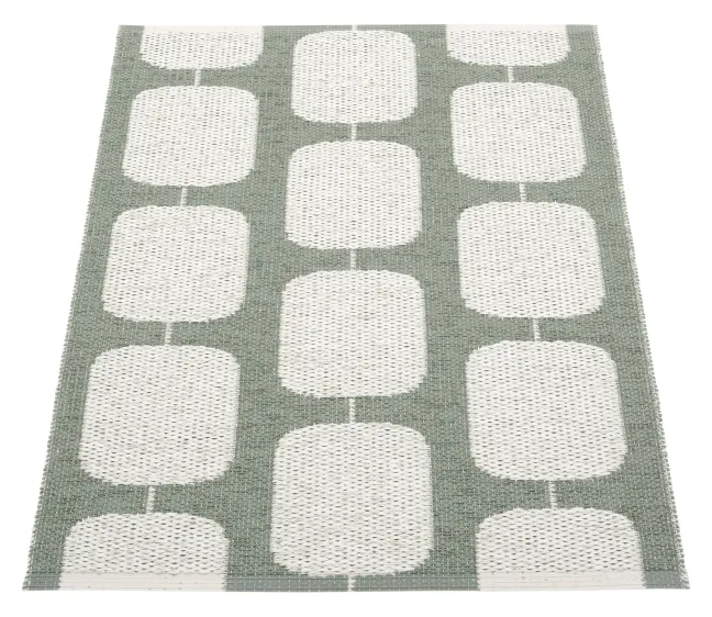 Pappelina Teppich Sten Army Fossil grey 70 x 100 cm ST1G710
