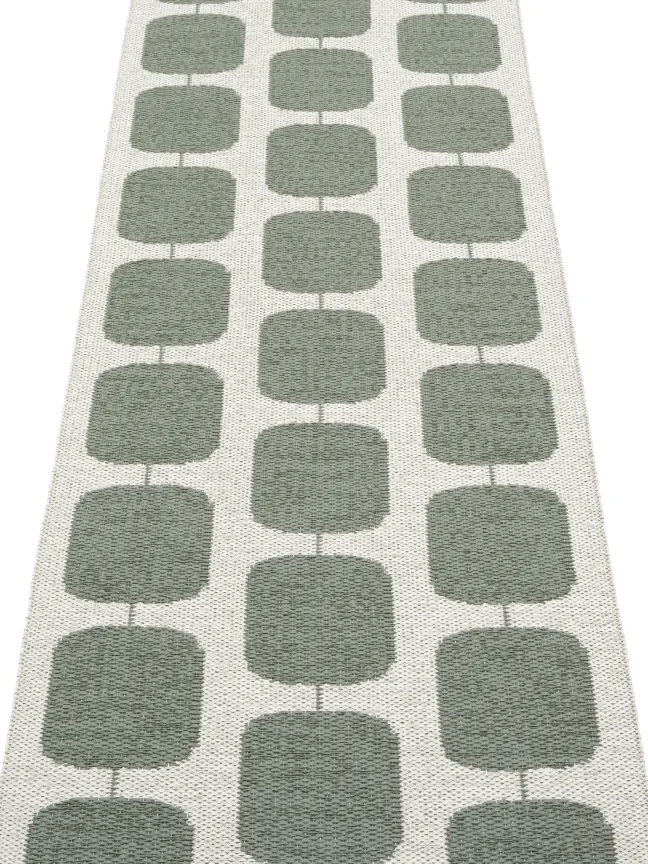 Pappelina Teppich Sten Army Fossil grey 70 x 200 cm ST1G720
