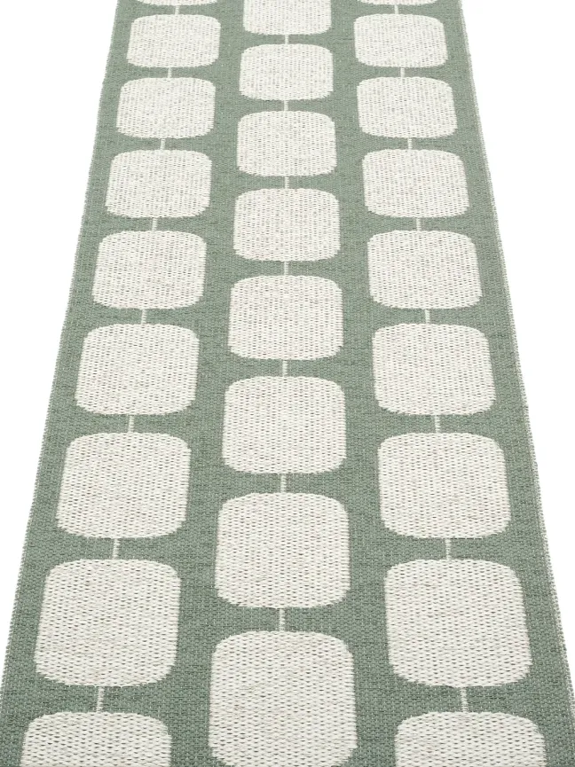 Pappelina Teppich Sten Army Fossil grey 70 x 400 cm ST1G740