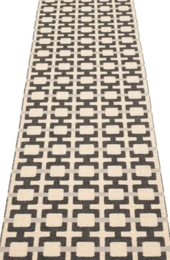 Pappelina Teppich TOM Black 70 x 180 cm TOMX718