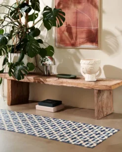 Pappelina Teppich TOM Ocean Blue 70 x 240 cm TOM3F724