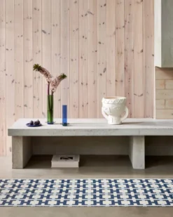 Pappelina Teppich TOM Ocean Blue 70 x 120 cm TOM3F712