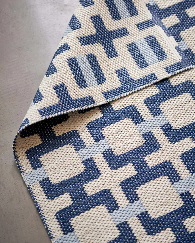 Pappelina Teppich TOM Ocean Blue 70 x 120 cm TOM3F712