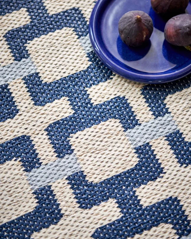 Pappelina Teppich TOM Ocean Blue 70 x 180 cm TOM3F718