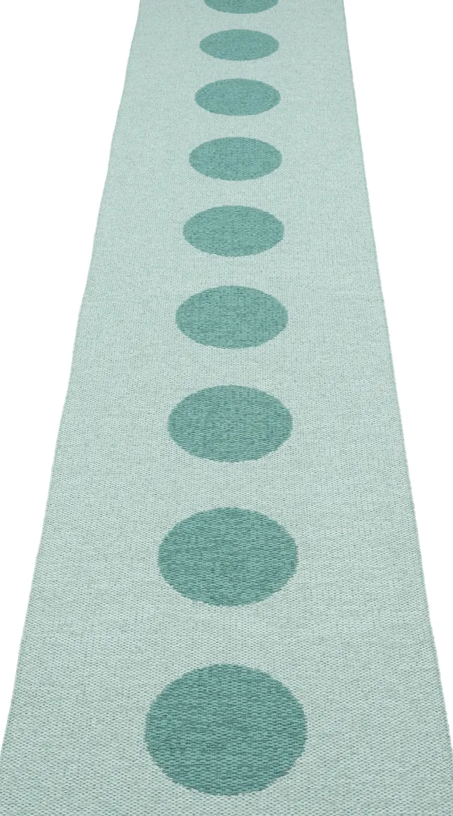 Pappelina Teppich VERA POP Jade 70 x 360 cm VP1A736