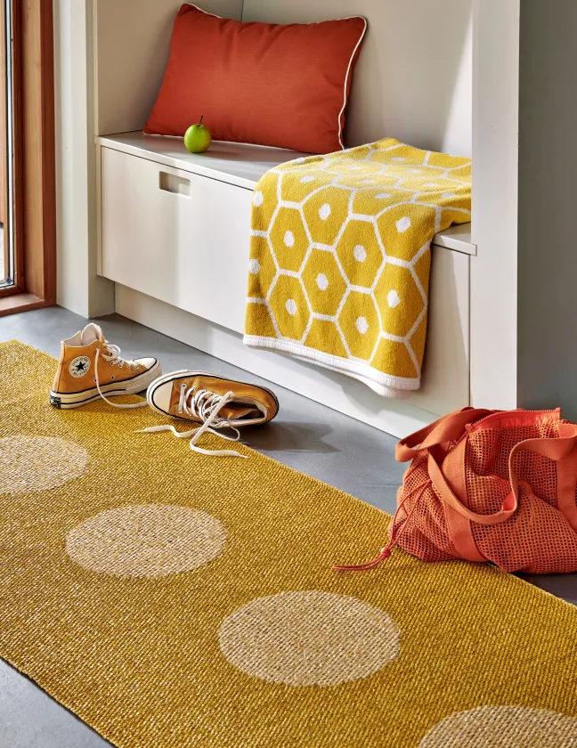 Pappelina Teppich VERA POP Mustard 70 x 120 cm VP5712