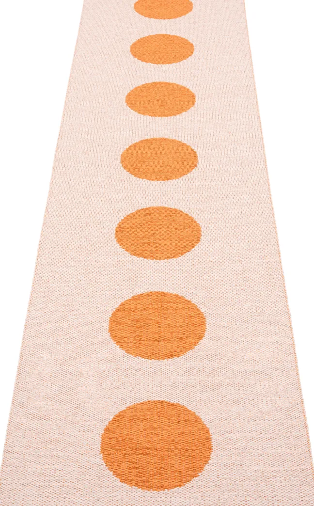 Pappelina Teppich VERA POP Pale Orange 70 x 280 cm VP4A728
