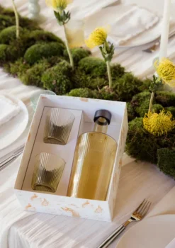 Paveau Cable Geschenkset Flasche + 2 Gläser