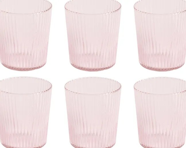 Paveau Pink Set 6 Gläser