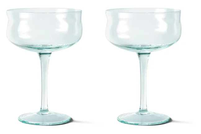 Paveau Swirl Coupe Gläser 260ml (2 Stück) Amalfi