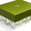 Paveau Swirl Moss Geschenkset Flasche 0,75L + 2 Tumbler Gläser
