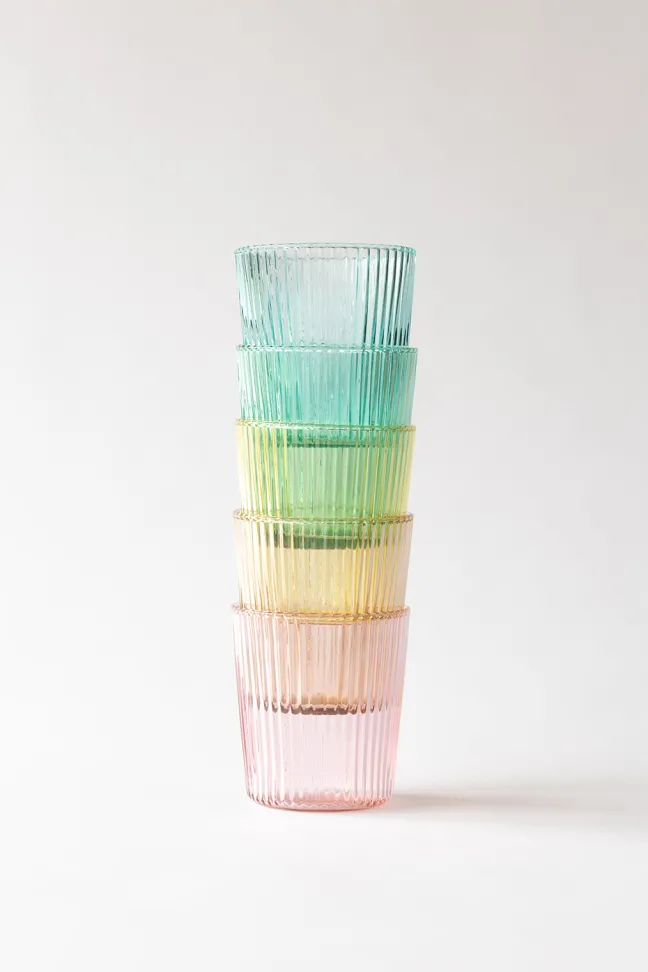 Paveau Trinkglas Pink